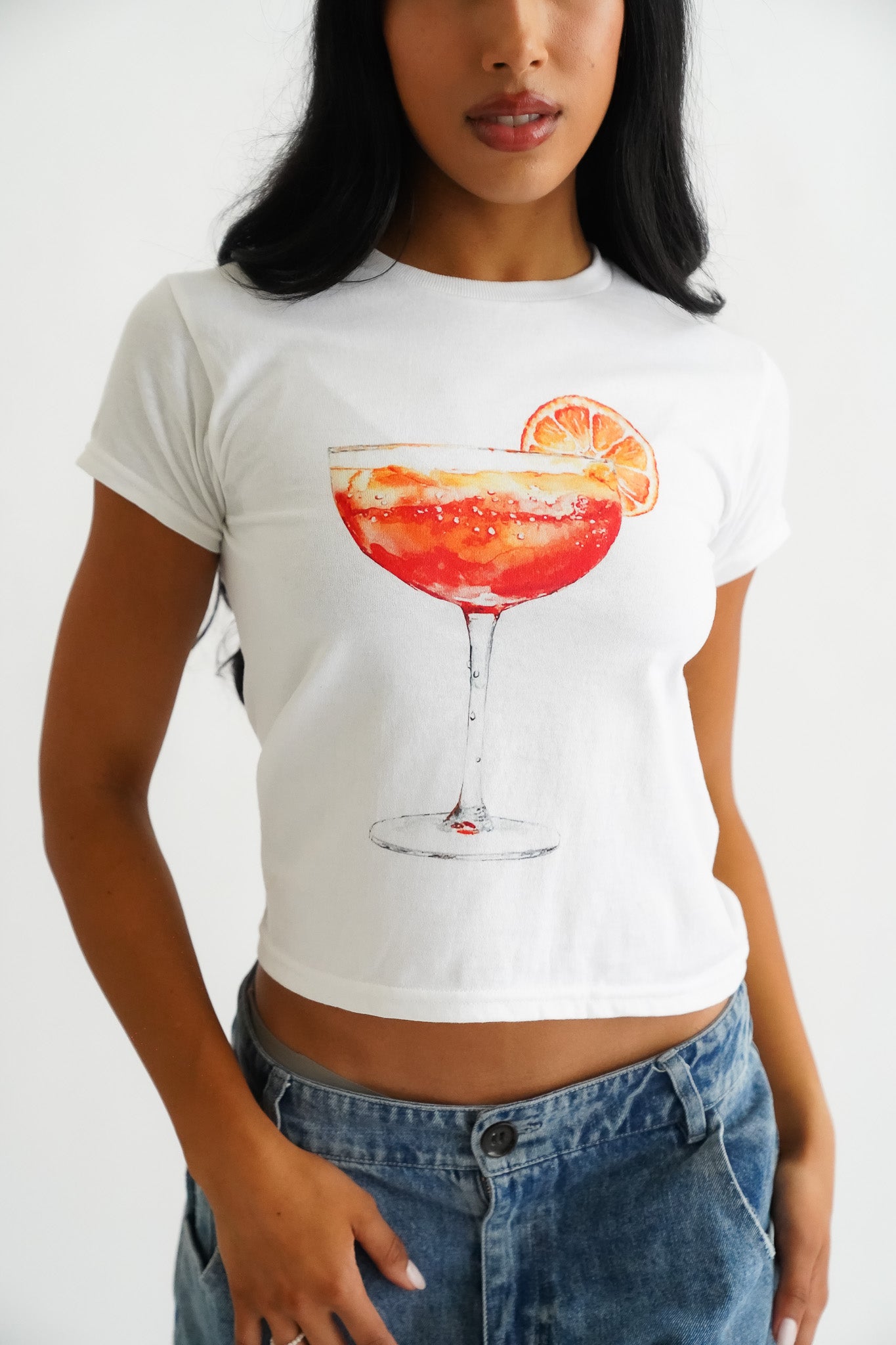 Aperol Baby Tee