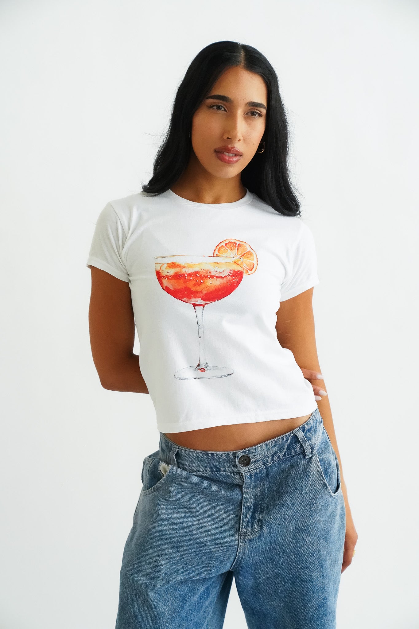 Aperol Baby Tee