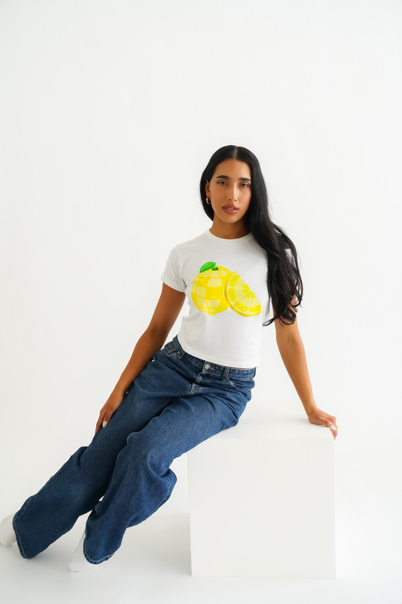 Lemon Baby Tee