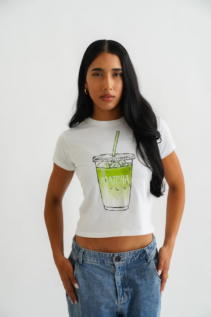 Matcha Baby Tee