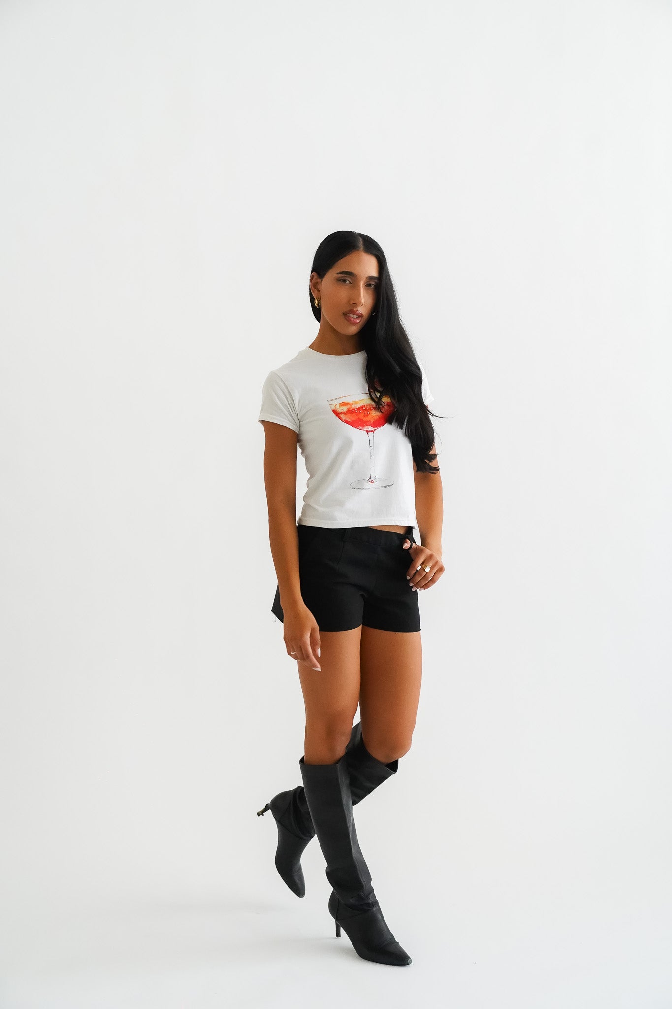 Aperol Baby Tee